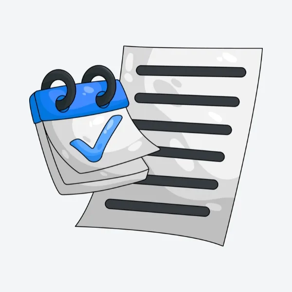 Simple hybrid study schedule during exams with balanced routine