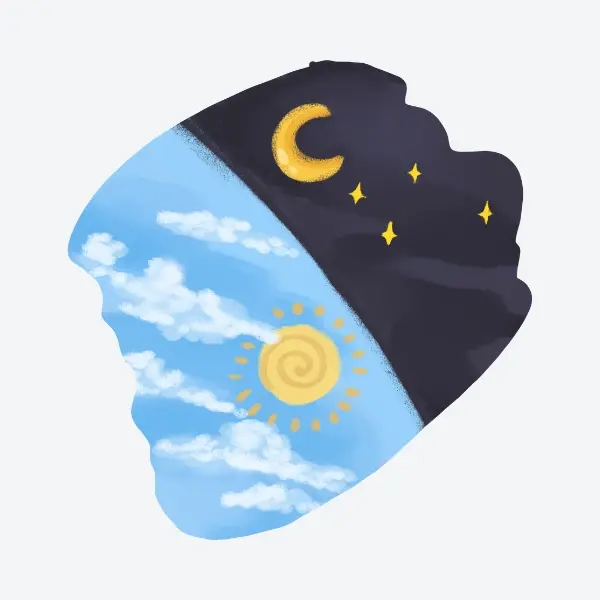 Day vs night study comparison for learning and revision